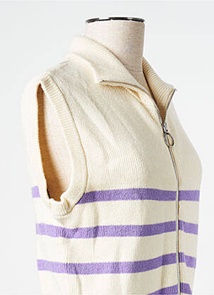 Gilet sans manche beige VILA femme