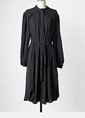 Robe mi-longue noir MAT FASHION pour femme seconde vue