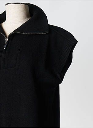 Robe maternité noir SUPERMOM femme