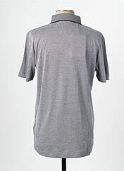 Polo gris SELECTED pour homme seconde vue