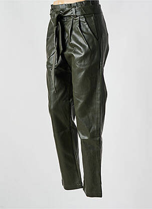 Pantalon droit vert GRACE & MILA femme