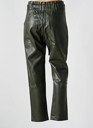 Pantalon droit vert GRACE & MILA femme