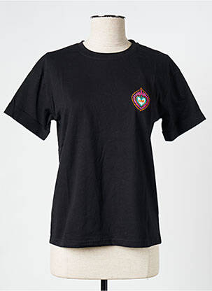 T-shirt noir MOLLY BRACKEN femme