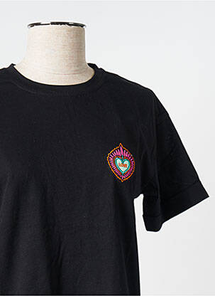 T-shirt noir MOLLY BRACKEN femme