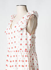 Robe courte blanc MOLLY BRACKEN pour femme seconde vue