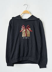 Sweat-shirt noir ONLY pour fille seconde vue