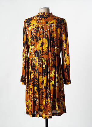 Robe courte jaune LA PETITE FRANCAISE femme