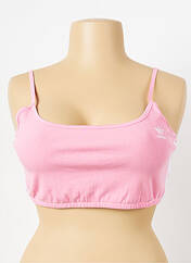 Soutien-gorge rose ADIDAS pour femme seconde vue