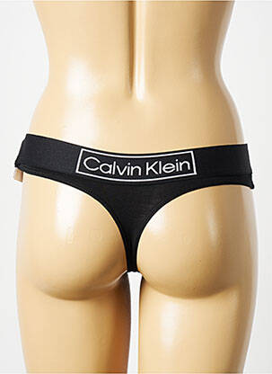 String noir CALVIN KLEIN femme