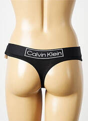 String noir CALVIN KLEIN pour femme seconde vue