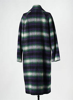Manteau long vert HARTFORD femme