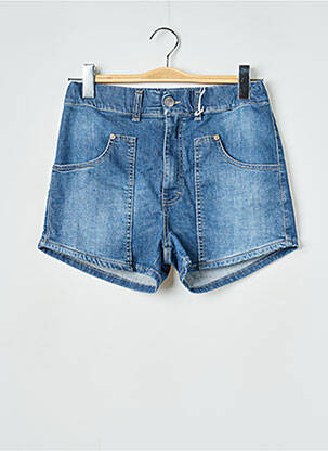 Short bleu PLEASE femme