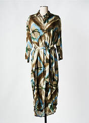 Robe longue marron PLEASE pour femme seconde vue
