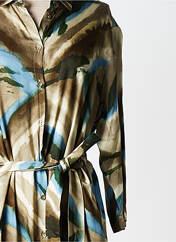 Robe longue marron PLEASE pour femme seconde vue