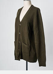 Gilet manches longues kaki HARTFORD pour homme seconde vue