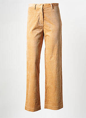 Pantalon droit orange SESSUN femme