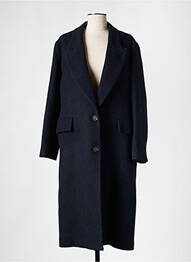 Manteau long bleu MARGAUX LONNBERG femme