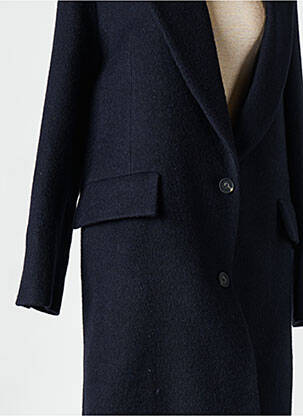 Manteau long bleu MARGAUX LONNBERG femme