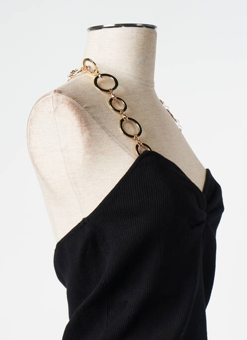 Top noir MUSIER pour femme