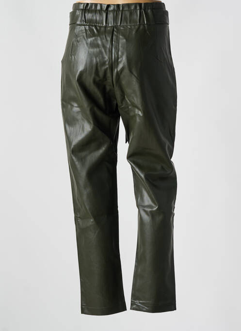 Pantalon droit vert GRACE & MILA pour femme