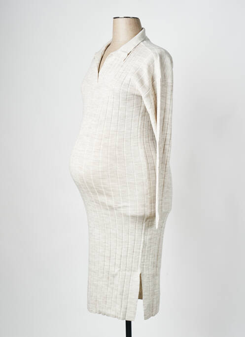 Robe maternité blanc SUPERMOM femme