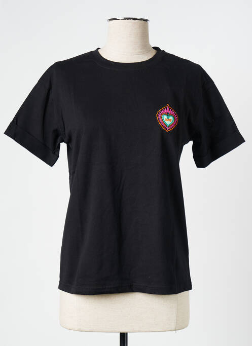 T-shirt noir MOLLY BRACKEN pour femme