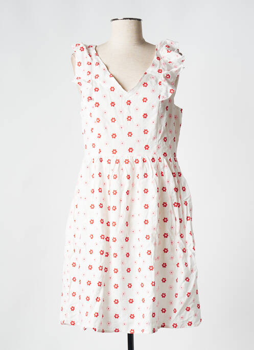 Robe courte blanc MOLLY BRACKEN pour femme