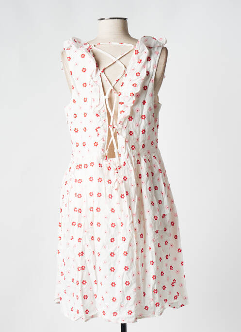 Robe courte blanc MOLLY BRACKEN pour femme