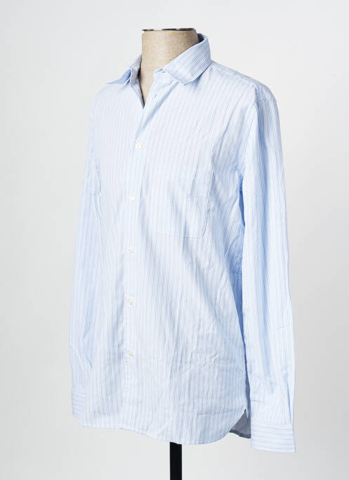 Chemise manches longues bleu SAMSOE & SAMSOE pour homme