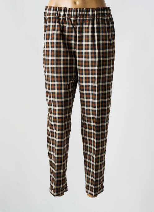 Pantalon droit marron PENNYBLACK pour femme