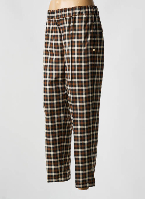 Pantalon droit marron PENNYBLACK pour femme