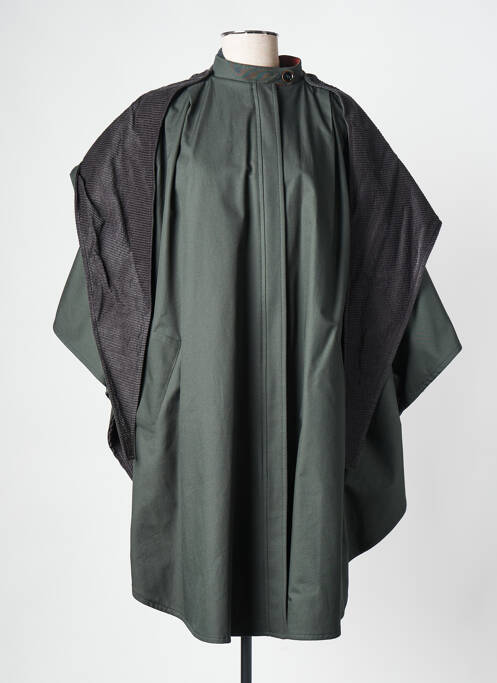 Manteau long vert SESSUN pour femme
