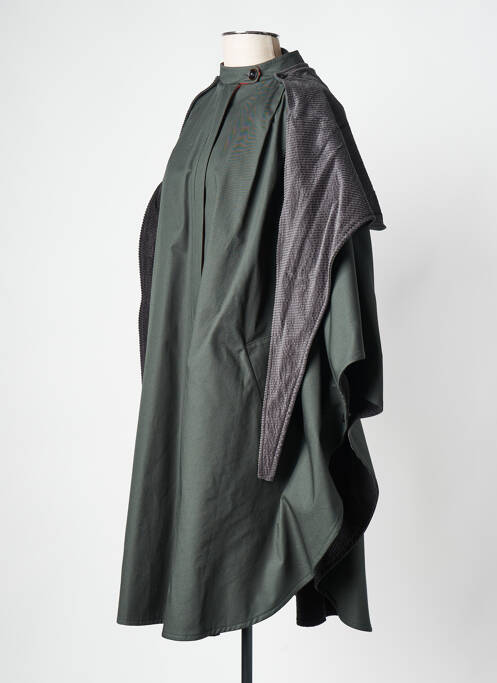 Manteau long vert SESSUN pour femme