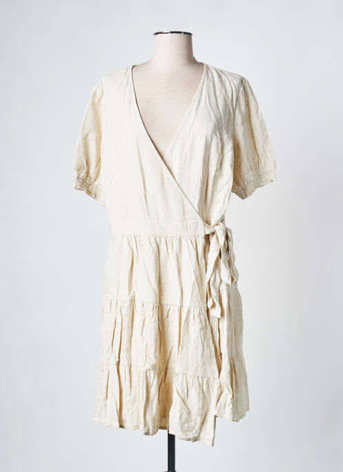 Robe courte beige Y.A.S pour femme
