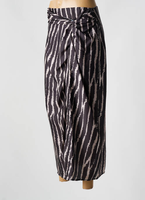 Jupe mi-longue noir IMPERIAL femme