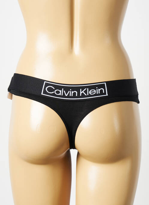 String noir CALVIN KLEIN femme