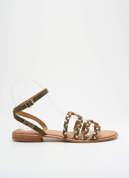 Sandales/Nu pieds kaki LES TROPEZIENNES PAR M.BELARBI pour femme