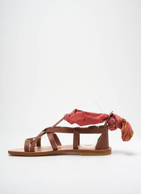 Sandales/Nu pieds marron SESSUN pour femme