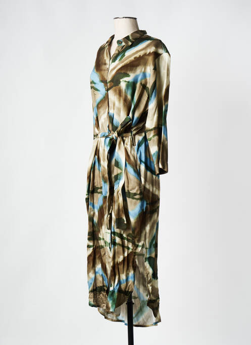 Robe longue marron PLEASE pour femme