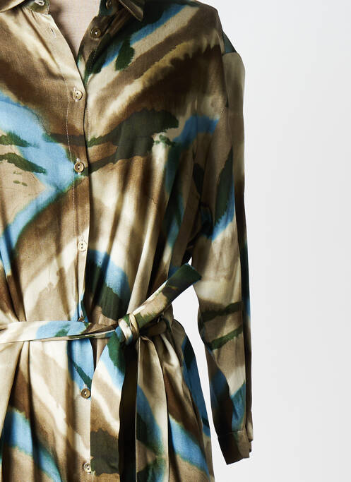 Robe longue marron PLEASE pour femme