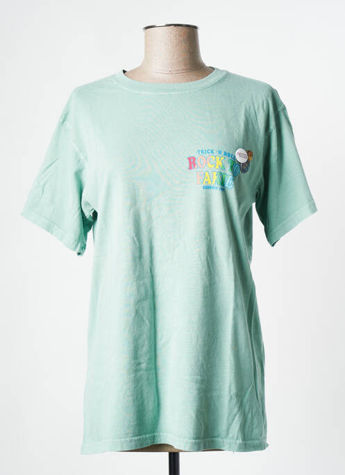 T-shirt bleu NEWTONE pour femme
