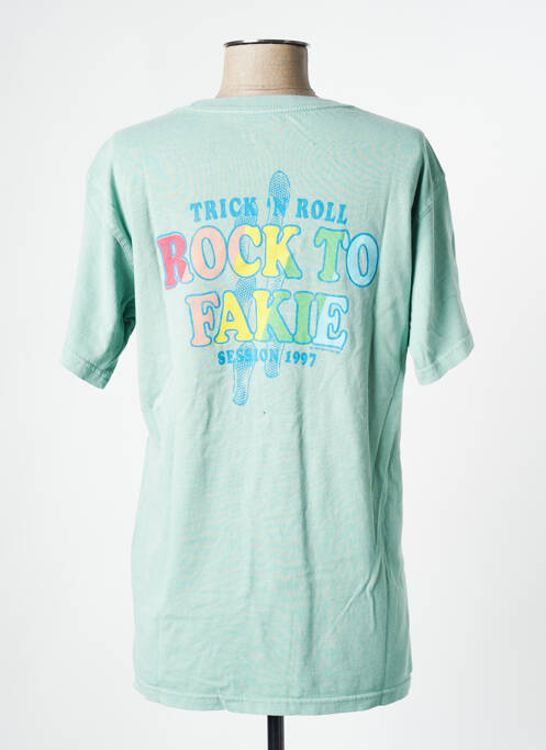 T-shirt bleu NEWTONE pour femme