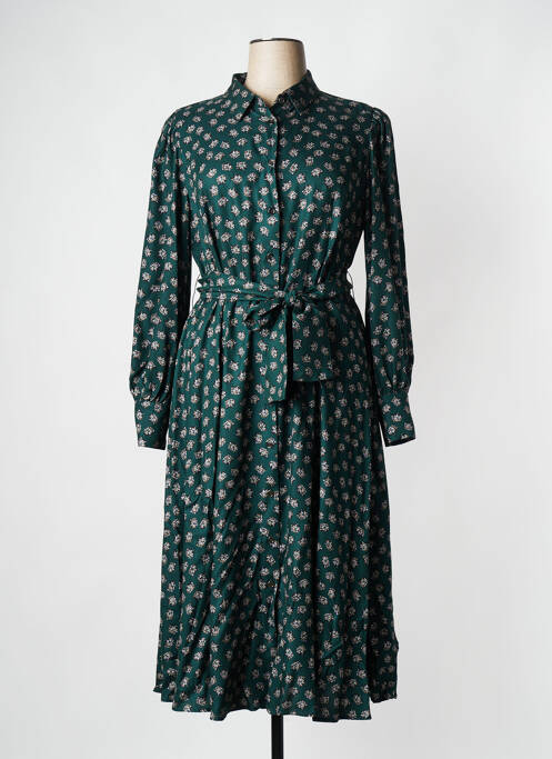 Robe mi-longue vert PERSONA BY MARINA RINALDI pour femme