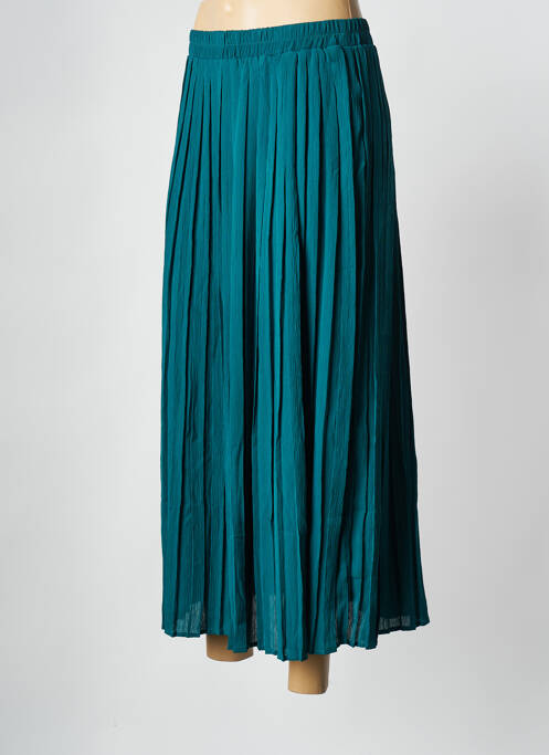 Jupe mi-longue vert GRACE & MILA pour femme