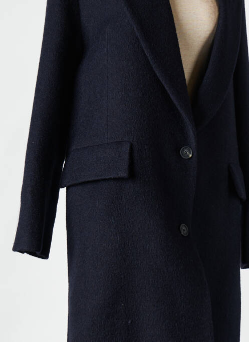 Manteau long bleu MARGAUX LONNBERG pour femme