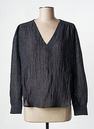 Top bleu POMANDERE femme