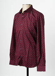 Chemise manches longues rouge ATELIER PRIVÉ pour homme seconde vue