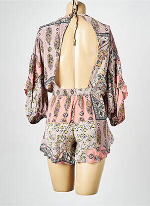 Combishort rose SESSUN femme