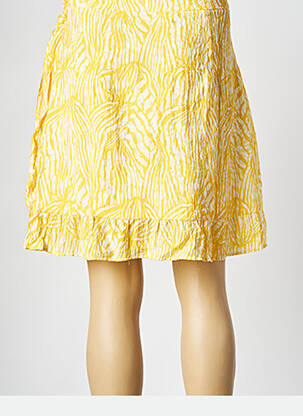 Jupe courte orange VILA femme