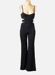Combi-pantalon noir RECC femme
